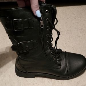 Ladies Combat Boots